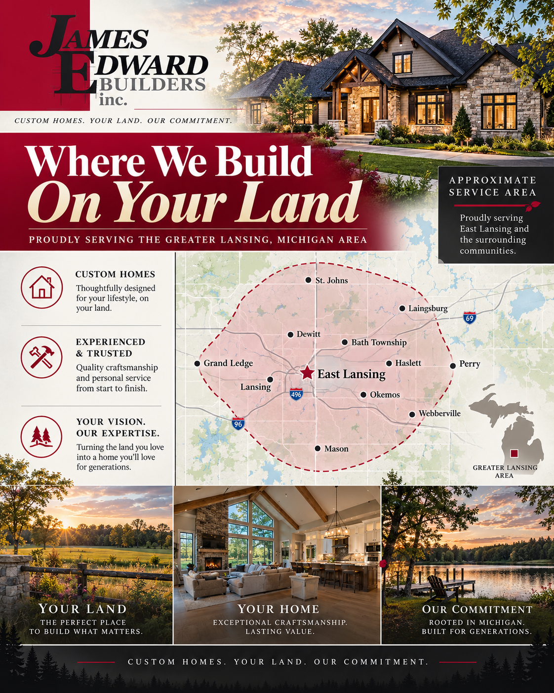 Where We Build James Edward Builders Where We Build James Edward Builders
